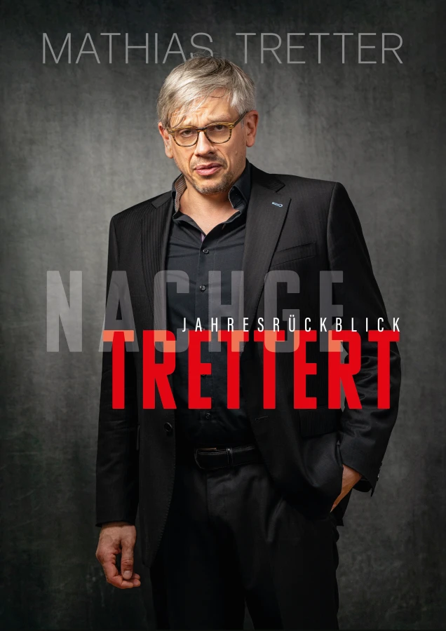 Plakat Mathias Tretter „Nachgetrettert“